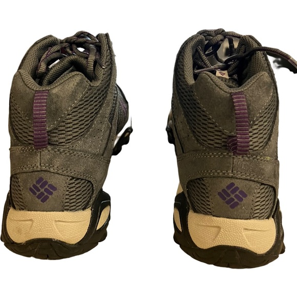 Columbia Womens Helvatia Mid Omni Grip BL3912-046 Gray trail Boots Size US 10 - Picture 7 of 9